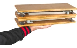 Bo-Camp Urban Outdoor Southwark Bambus-Alu Rolltisch 60 X 40 Cm 7 Bo-Camp Urban Outdoor Southwark Bambus-Alu Rolltisch 60 X 40 Cm -Zelt & Komfort 391853 2892004