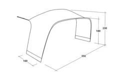 Outwellt Universal Connector M -Zelt & Komfort 689796 4858256