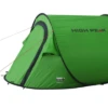 High Peak Vision 3 Einfachdach 3 Personen Pop Up Wurfzelt Schwarz