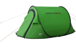Lagerfeuer 34 High Peak Vision 3 Einfachdach 3 Personen Pop Up Wurfzelt Schwarz