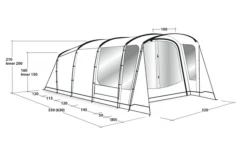 Outwell Greenwood 5 -Zelt & Komfort 736949 4959530